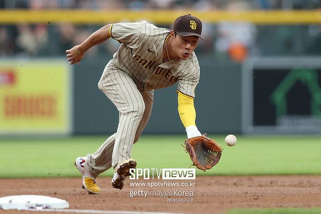 ▲ 샌디에이고 파드리스 내야수 김하성.