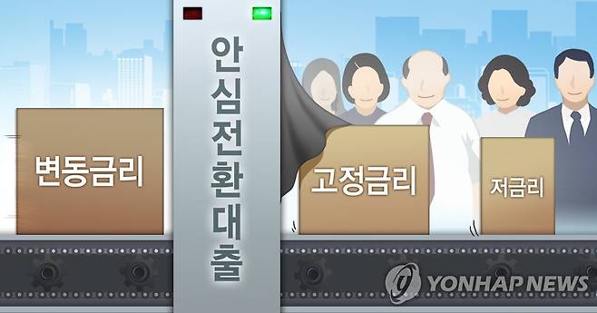 안심전환대출 [장현경 제작] 일러스트