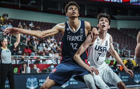 웸반야마는 프랑스, 아니 세계가 주목하는 유망주다. 그는 다가올 NBA 신인 드래프트에서 가장 강력한 1순위 후보다. 사진=FIBA 제공