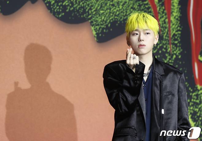 프로듀서 겸 가수 지코(ZICO)가 1일 오후 서울 강남구 그랜드 인터컨티넨탈 서울 파르나스에서 가진 미니 4집 ‘Grown Ass Kid’ 발매 기념 기자간담회에서 포즈를 취하고 있다. 2022.8.1/뉴스1 ⓒ News1 권현진 기자