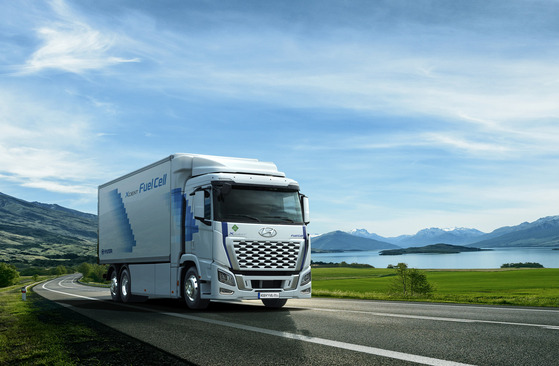 Hyundai Motor's Xcient Fuel Cell truck [HYUNDAI MOTOR]