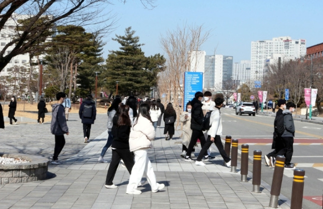 서울의 한 대학교 캠퍼스 모습(기사와 직접적인 관련없음). [연합]