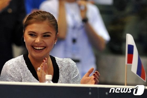 블라디미르 푸틴 러시아 대통령의 연인으로 알려진 알리나 카바예바. © AFP=뉴스1 /사진=뉴스1