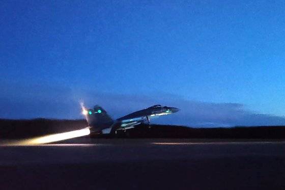 러시아제 Su-35기. 타스=연합뉴스