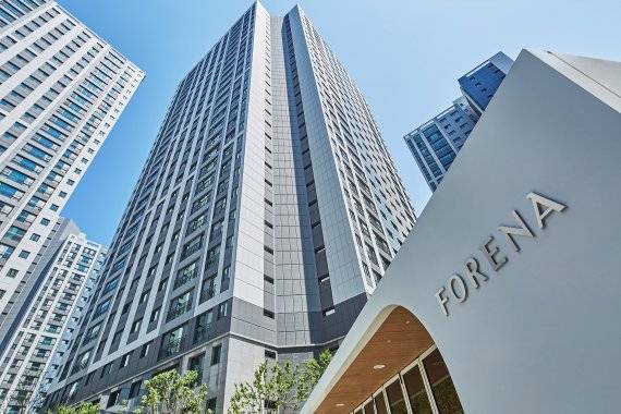 포레나 천안 두정 전경 한화건설 제공