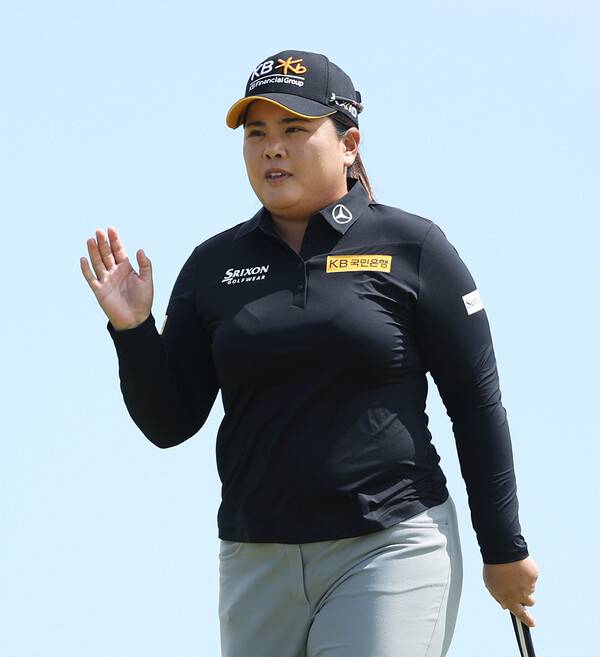 2022년 미국여자프로골프(LPGA) 투어 메이저 골프대회 AIG여자오픈에서 우승 경쟁에 뛰어든 박인비 프로. 사진제공=Richard Heathcote/R&A/R&A via Getty Image