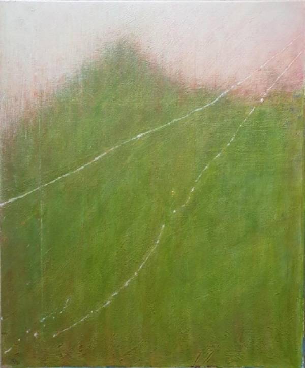 EMMANUEL PIERRE, Sans Titre I, 60 x 73cm, Acrylique, 2019 ⓒAIAM-ADAGP. [사진 = Gallery라온]