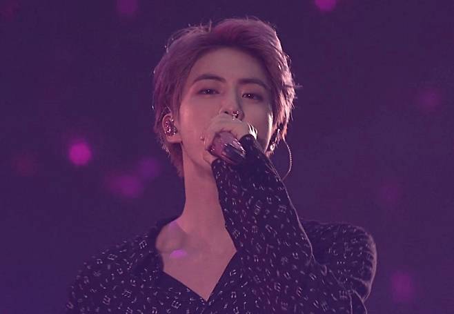 방탄소년단 진, 완벽한 아름다움 '월드와이드 핸섬 모먼트'