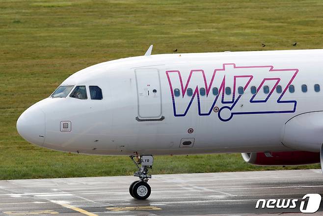 위즈 에어의 항공기. ⓒ 로이터=뉴스1 ⓒ News1 이서영 기자