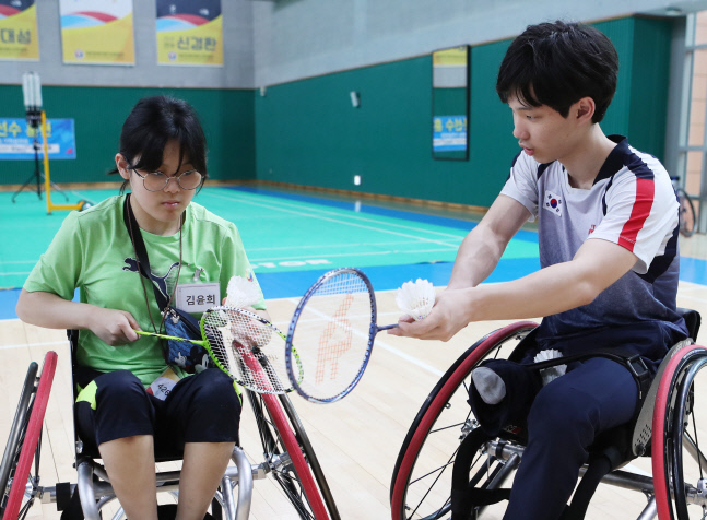 대한장애인체육회가 2022년 기초종목 하계스포츠캠프를 개최한다. 사진은 2019년 캠프 모습. 사진제공 | 대한장애인체육회