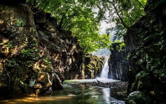 비둘기낭 폭포. /사진= 포천시 문화관광