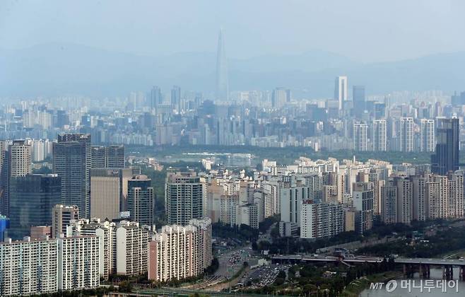 26일 서울 용산구 아파트 일대. /사진=이기범 기자 leekb@