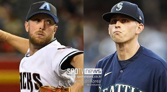 ▲ KBO리그 역수출 신화를 쓰고 있는 메릴 켈리(왼쪽)와 크리스 플렉센