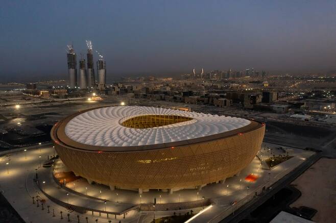 2022 카타르 월드컵이 열릴 경기장 전경 사진=카타르 월드컵 조직위원회 제공