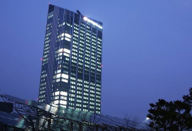 전남 나주 한국전력본사. 한국전력 제공