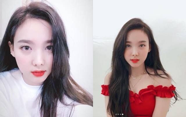 눈썹 모양의 중요성을 단적으로 보여주는 예는 트와이스 나연이다. 트와이스 SNS