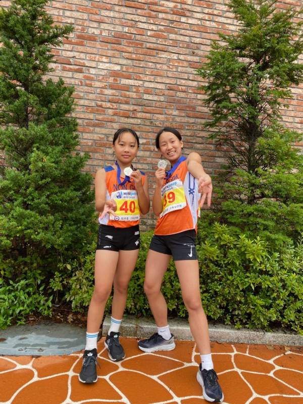 인천 논곡초 박승채·권가은 선수 사진|인천체고 손의택 감독 제공