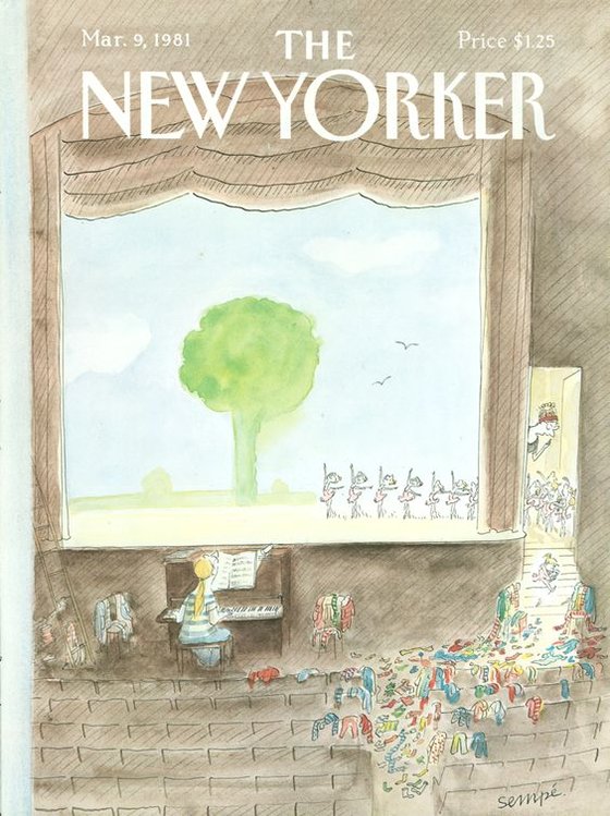 주간지 뉴요커(the New Yorker)에 장 자크 상페가 그린 표지 중 하나. [the New Yorker]