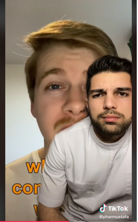 ▲ 뉴욕타임스가 언급한 허위정보 영상, 틱톡 갈무리