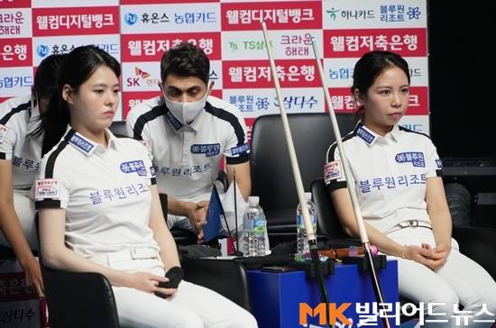 블루원의 서한솔-김민영은 1승6패(승률 0.142)로 8개팀 중 다승과 승률에서 최하위를 기록했다.