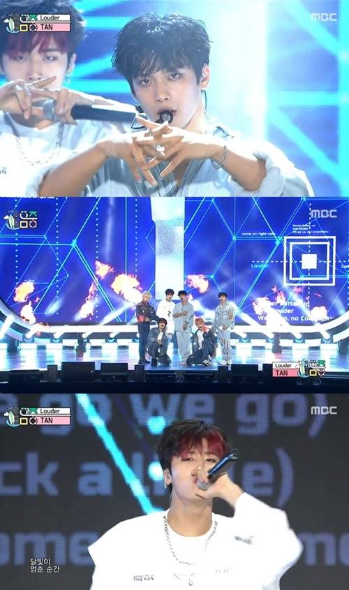 TAN 사진=MBC ‘쇼! 음악중심’ 캡처