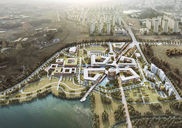 한전공대 캠퍼스 조감도