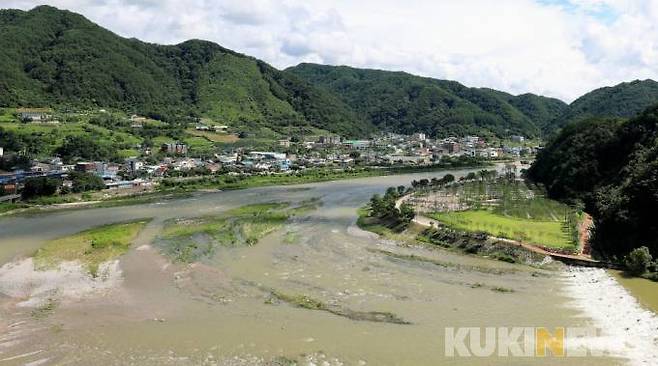인제군 서화면 천도리 전경