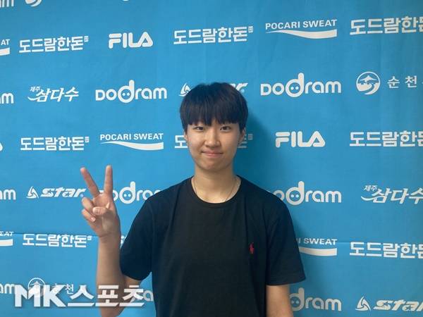 김세인이 경기 종료 후 환하게 웃고 있다. 사진(순천)=이정원 기자