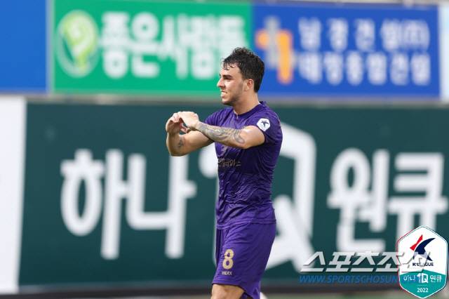 안양 안드리고. 사진제공=한국프로축구연맹