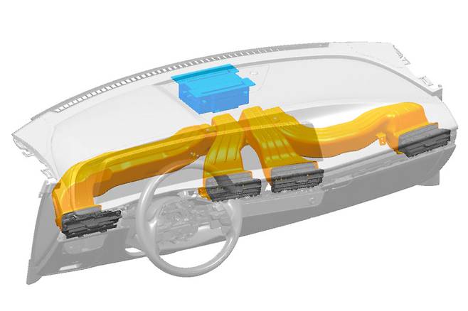 차량 내장형 공기 살균시스템(하늘색)