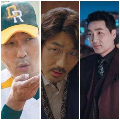 드라마 '스토브리그'(왼쪽부터) '펜트하우스' '마녀식당으로 오세요' 속 두기의 모습. 하도권은 세 드라마에 연속으로 배역 이름이 같은 역을 연기했다. SBS·티빙 방송 캡처