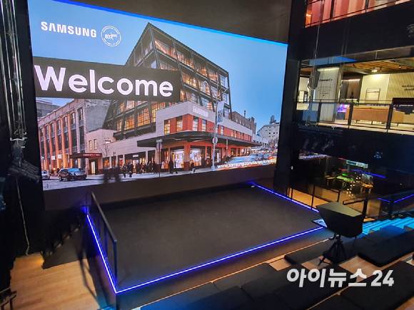 미국 뉴욕에 있는 '삼성 837' 내부 전경 [사진=장유미 기자]