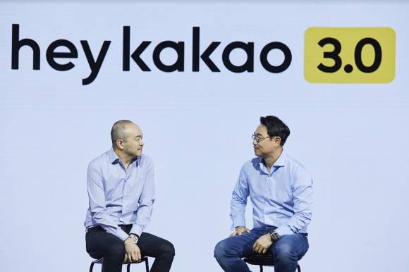 조수용(왼쪽), 여민수 카카오 전 공동대표 [사진=카카오]