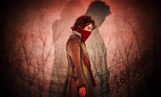 Singer Park Hyo-shin plays Gwynplaine in the musical ″The Man who Laughs,″ which is currently being staged at the Sejong Center for the Performing Arts. [EMK MUSICAL]