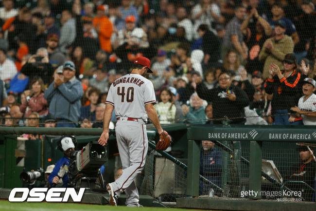 [사진] 애리조나 투수 매디슨 범가너. ⓒGettyimages(무단전재 및 재배포 금지)