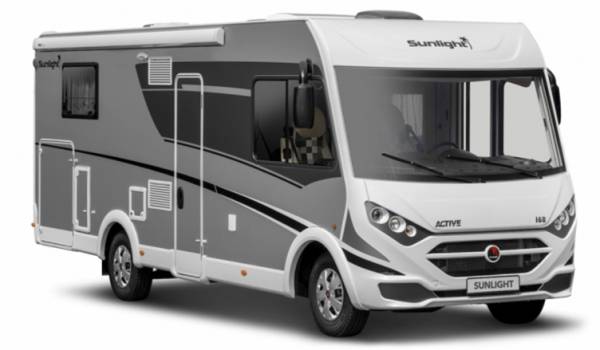 데스렙스(Dethleffs)사의 풀 컨버전(세미 컨버전) 모델인 선라이트
