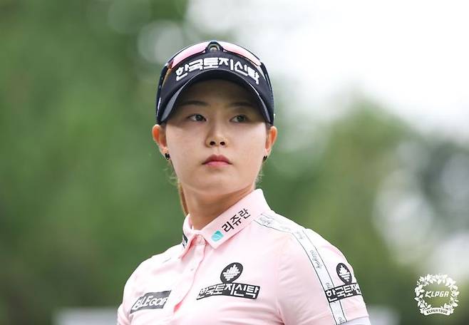지난해 이 대회 챔피언 자리에 올랐던 임희정. ⓒ KLPGA