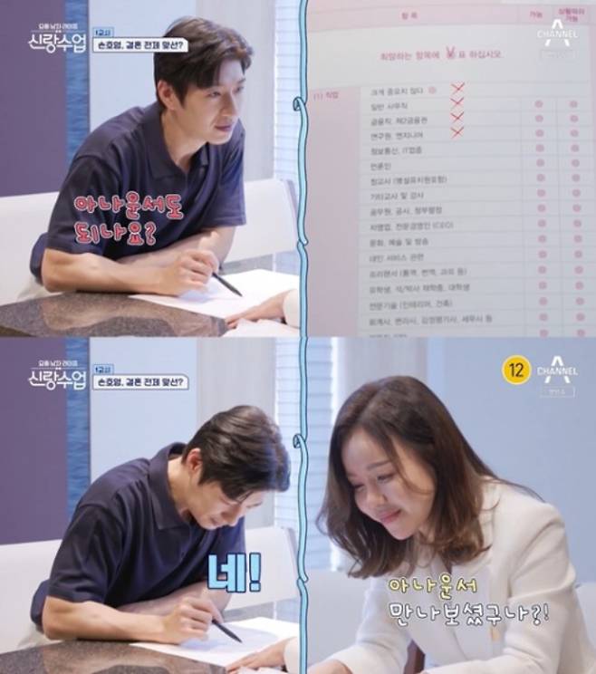 /사진=채널A '요즘 남자 라이프-신랑수업'