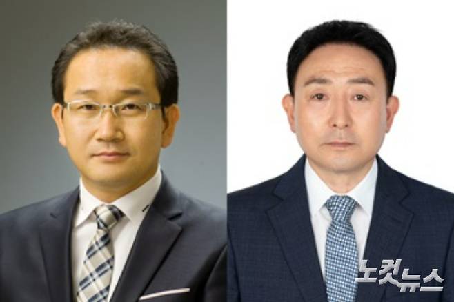 강병삼(48) 제주시장 후보자와 이종우(63) 서귀포시장 후보자.