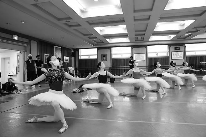 '더 발레리나' 리허설 사진 [유니버설 발레단 제공. 재판매 및 DB 금지 ]