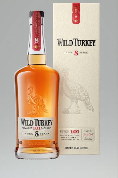 '와일드 터키101 8년' 제품 이미지. <트랜스베버리지 제공>
