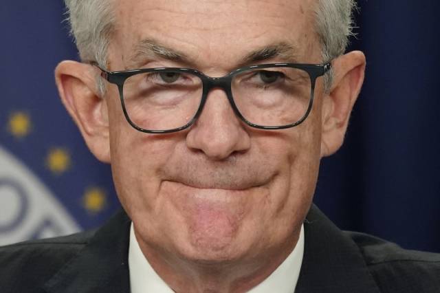 제롬 파월 미국 연방준비제도(연준) 의장이 지난 27일(현지시간) 연방공개시장위원회(FOMC) 정례회의를 마친 뒤 워싱턴 DC 연준 청사에서 기자회견을 하고 있다. AP뉴시스