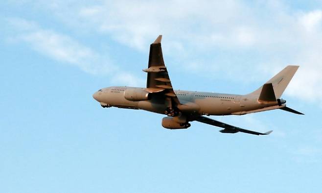 공군 공중급유수송기(KC-330). 연합뉴스