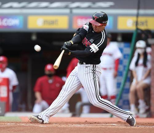 시즌 20호 아치 그린 오지환 [LG 트윈스 제공. 재판매 및 DB 금지]