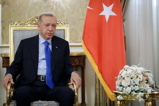 레제프 타이이프 에르도안 튀르키예(터키) 대통령. (사진=AFP)