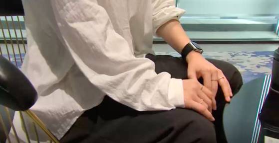 A 씨 (JTBC 인터뷰 중)