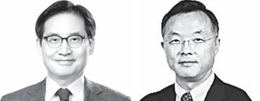 한기정(左), 황주호(右)