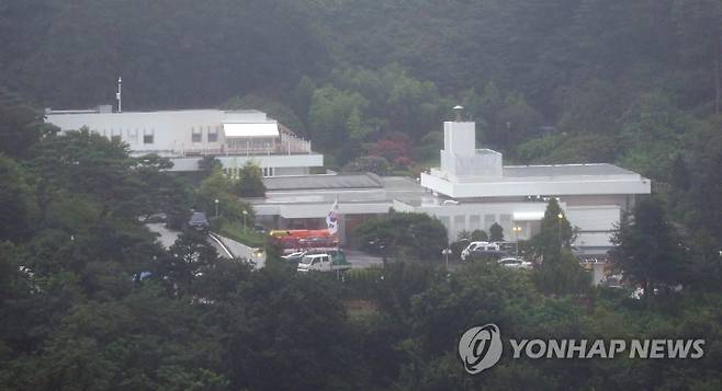 서울 용산구 한남동 대통령 관저(옛 외교부장관 공관). 연합뉴스