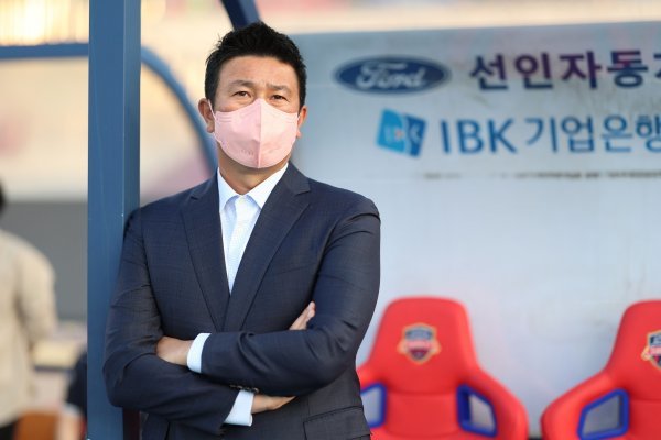 수원FC 김도균 감독. 사진제공 | 한국프로축구연맹