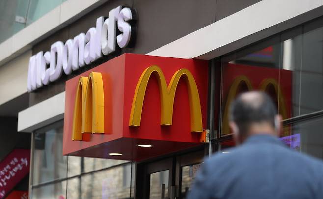 서울 시내 한 맥도날드 매장 모습. (사진=뉴시스)